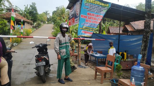 DAMPAK COVID-19 TERHADAP PENUTUPAN AKSES JALAN CITEPUS. Oleh : Agst Aris Afifudin.