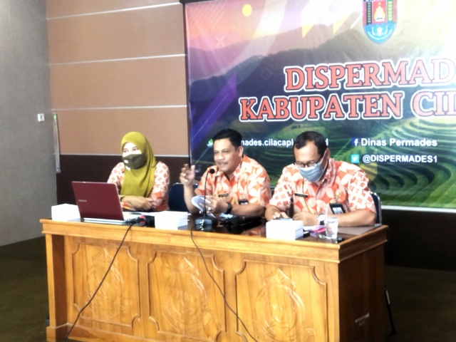 DISPERMADES CILACAP ADAKAN  RAKOR FORUM KPMD.