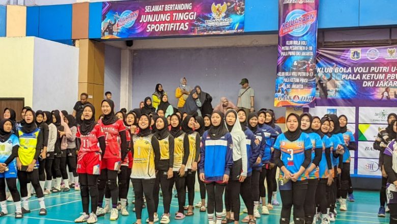 LIGA VOLI SANTRI JAKARTA : MEMPERERAT SILATURAHMI DAN MENGGALI POTENSI ATLETIK DI KALANGAN SANTRI.